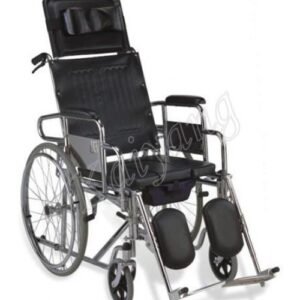 WHEEL CHAIR COMMODE FULL RECLINING KY-608GC
