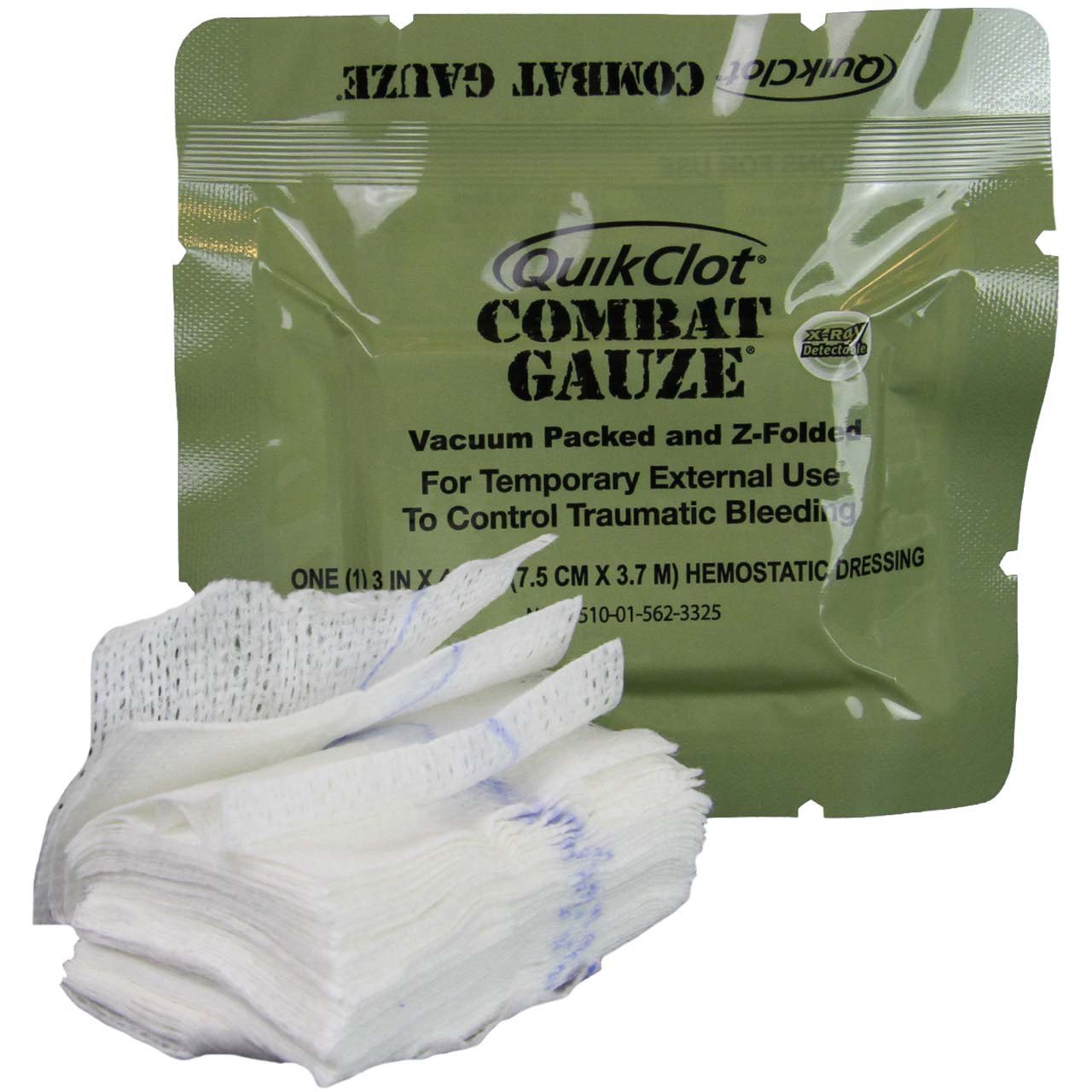 QUIKCLOT 1ST RESPONSE BANDAGE 25G