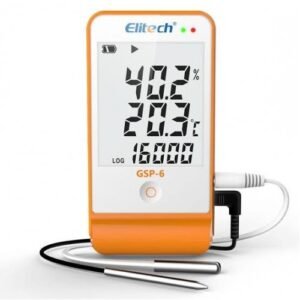 TEMPRATURE AND HUMIDITY DATA LOGGER GSP-6 ELITECH USA