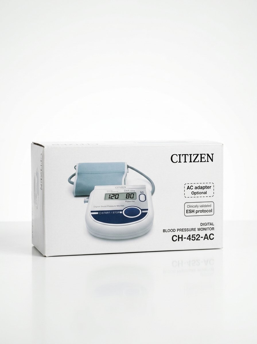 Citizen CH-452-AC Digital Blood Pressure Monitor