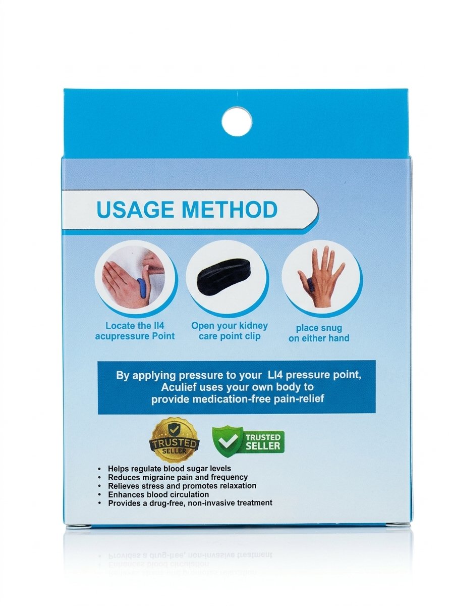Eelhoe Sugar Control L14 Acupressure Point Clip - Image 2